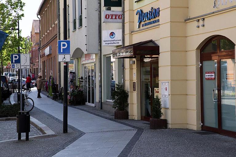 Pension Am Markt Lübben Exterior foto